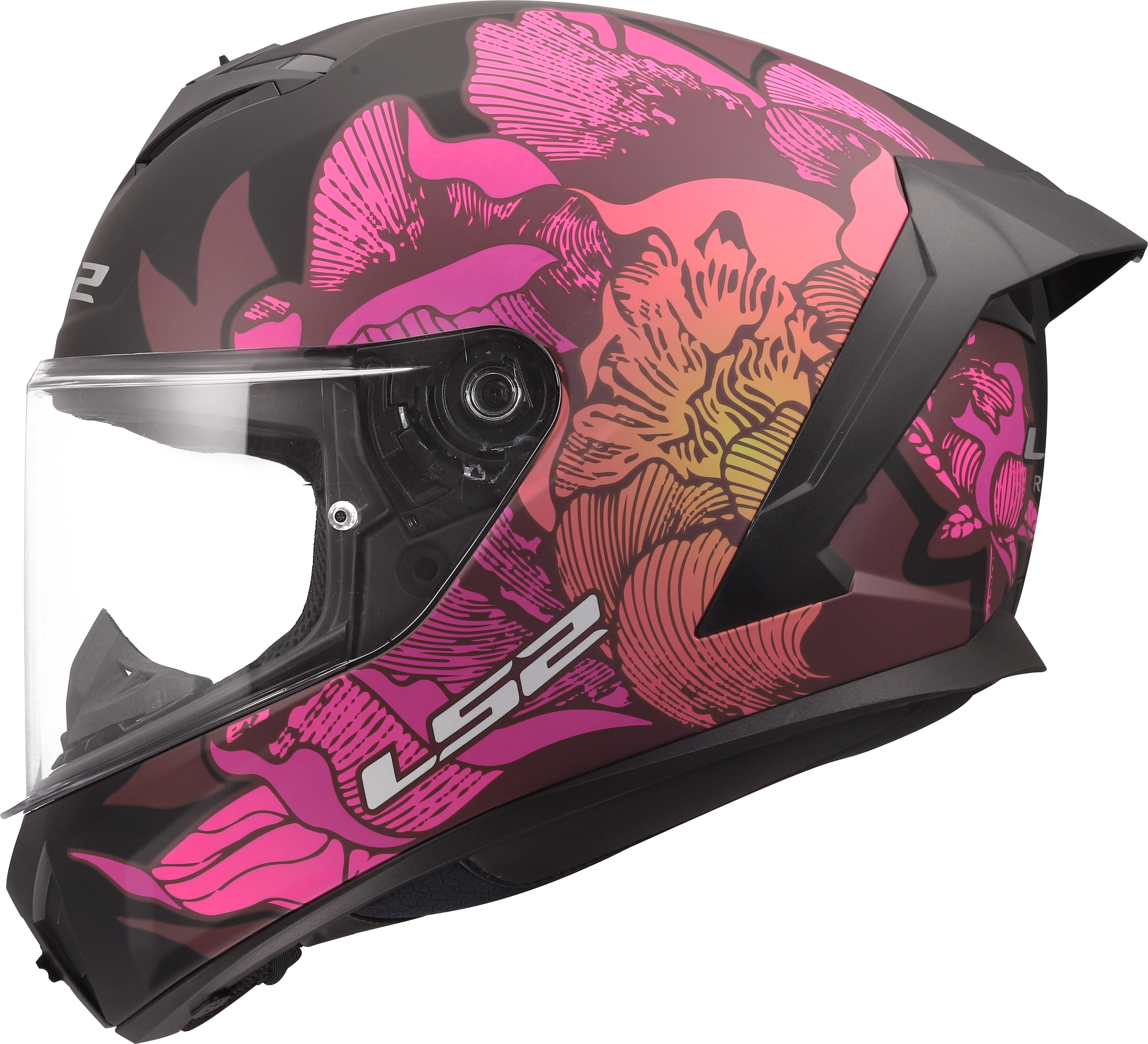 FF820 RAPID III POPPIES BLACK PINK